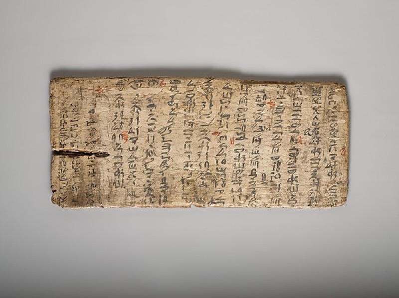 Ancient writing board